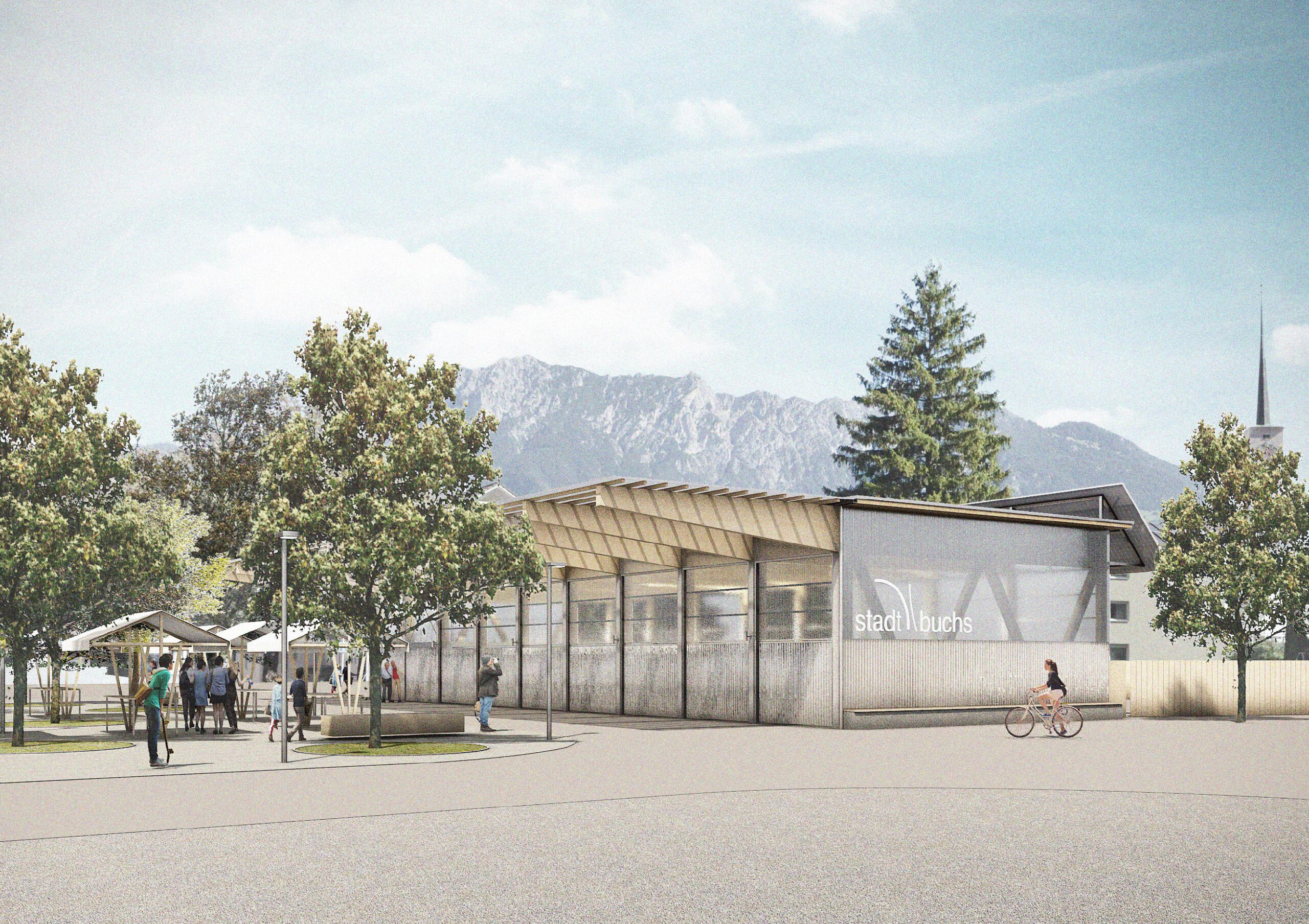 Wettbewerb Neubau Infrastrukturgebäude Buchs