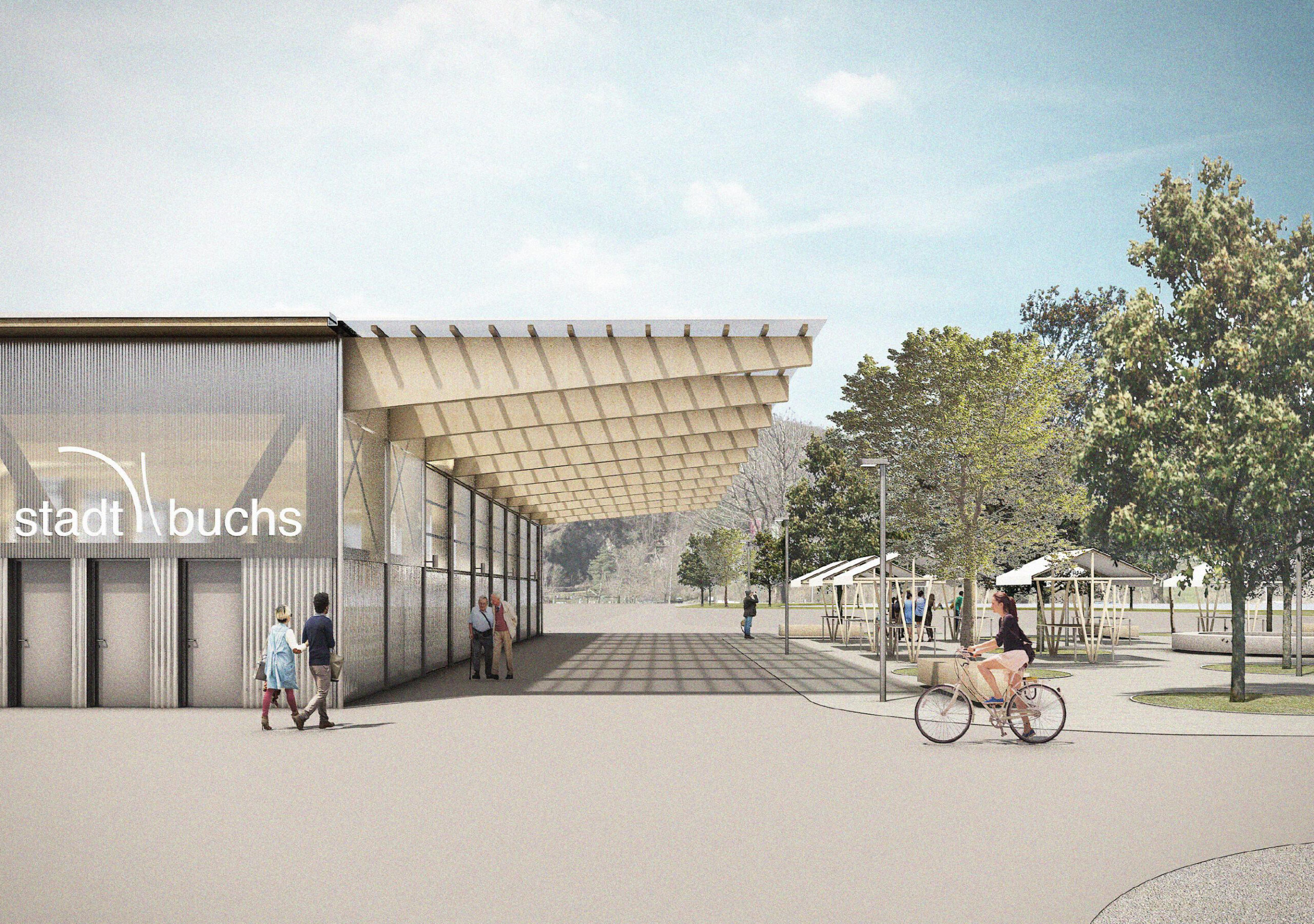 Wettbewerb Neubau Infrastrukturgebäude Buchs